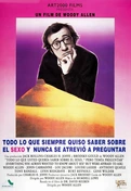Cartel oficial en español de: Todo lo que usted siempre quiso saber sobre el sexo pero nunca se atrevió a preguntar