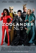 Cartel oficial en español de: Zoolander No. 2