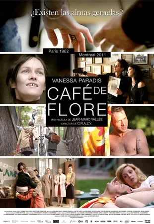 Cartel oficial en español de: Café de Flore