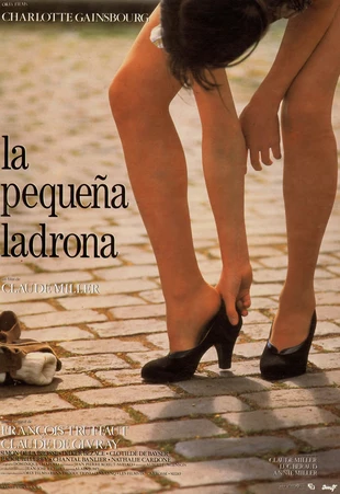 Cartel oficial en español de: La pequeña ladrona