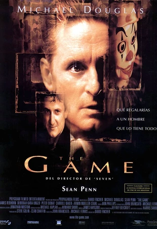 Cartel oficial en español de: The Game