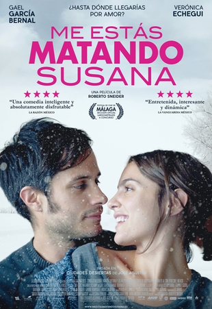 Cartel oficial en español de: Me estás matando Susana