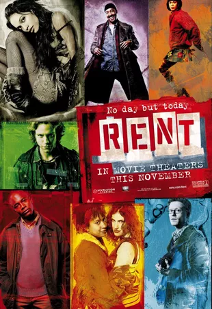 Cartel oficial en español de: Rent
