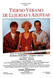 Cartel oficial en español "Tierno verano de lujurias y azoteas"