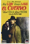 Cartel oficial en español de: El cuervo (Contratado para matar)