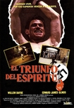 Cartel oficial en español de: El triunfo del espíritu