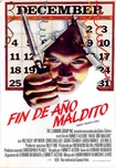 Cartel oficial en español de: Fin de año maldito