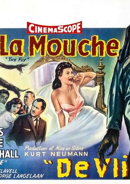 Cartel de "La mosca" belga