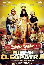 Cartel oficial en español de: Astérix y Obélix: Misión Cleopatra