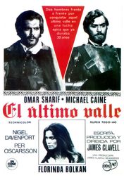 Cartel oficial en español de: El último valle