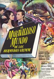 Cartel oficial en español de: El maravilloso mundo de los hermanos Grimm