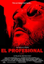 Cartel oficial en español de: El profesional (Léon)