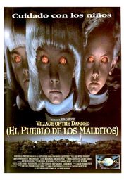 Cartel oficial en español de: El pueblo de los malditos (1995)