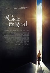 Cartel oficial en español de: El cielo es real