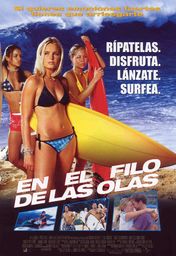 Cartel oficial en español de: En el filo de las olas