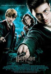 Cartel oficial en español de: Harry Potter y la Orden del Fénix