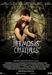 Cartel oficial en español de: Hermosas criaturas