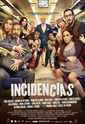 Cartel oficial en español de: Incidencias