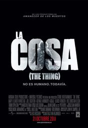 Cartel oficial en español de: La cosa (The Thing)