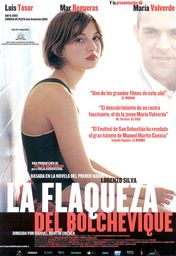 Cartel oficial en español de: La flaqueza del bolchevique