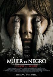 Cartel oficial en español de: La mujer de negro: El ángel de la muerte