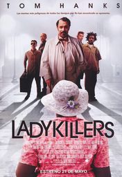 Cartel oficial en español de: Ladykillers