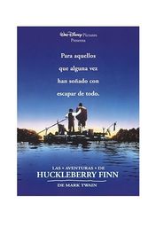 Cartel oficial en español de: Las aventuras de Huckleberry Finn (1993)