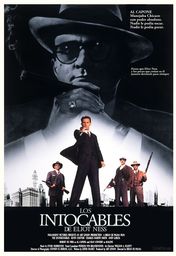 Cartel oficial en español de: Los intocables de Eliot Ness