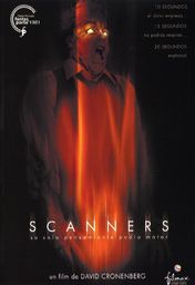 Cartel oficial en español de: Scanners