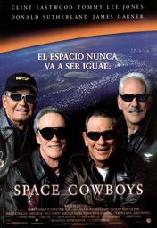 Cartel oficial en español de: Space Cowboys