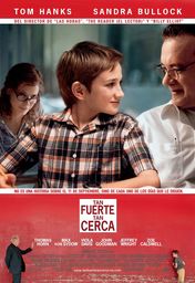 Cartel oficial en español de: Tan fuerte, tan cerca