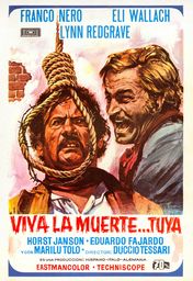 Cartel oficial en español de: Viva la muerte... tuya!