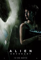 Cartel oficial en español de: Alien: Covenant