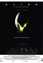 Cartel oficial en español de: Alien, el octavo pasajero