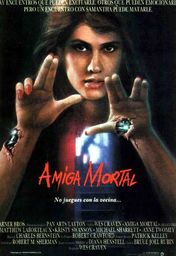 Cartel oficial en español de: Amiga mortal