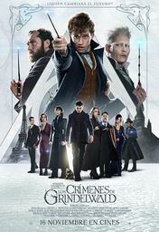 Cartel oficial en español de: Animales fantásticos: Los crímenes de Grindelwald