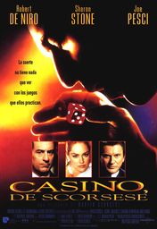 Cartel oficial en español de: Casino