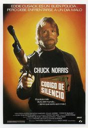 Cartel oficial en español de: Código de silencio