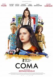 Cartel oficial en español de: Coma
