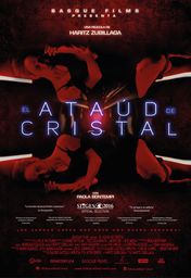 Cartel oficial en español de: El ataúd de cristal