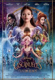 Cartel oficial en español de: El cascanueces y los cuatro reinos