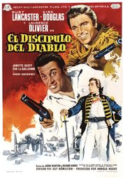 Cartel oficial en español de: El discípulo del diablo
