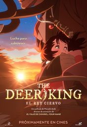 Cartel oficial en español de: The Deer King (El rey ciervo)