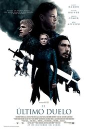 Cartel oficial en español de: El último duelo