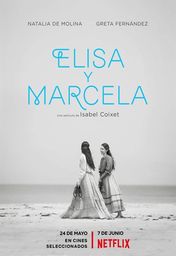 Cartel oficial en español de: Elisa y Marcela