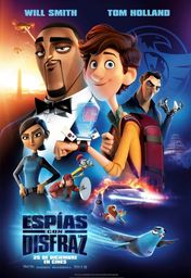 Cartel oficial en español de: Espías con disfraz