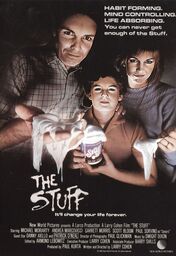 Cartel oficial en español de: In-natural (The Stuff)