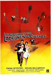 Cartel oficial en español de: La invasión de los ladrones de cuerpos