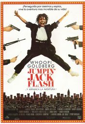 Cartel oficial en español de: Jumpin' Jack Flash