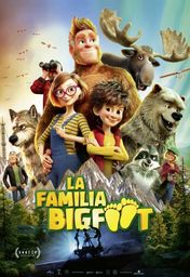Cartel oficial en español de: La familia Bigfoot